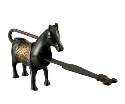 Cadenas Décoratif En Forme De Cheval En Laiton – Artisanat De L'Inde