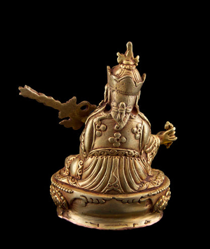 Statue de Guru Rinpoche Padmasambhava en bronze – Maître spirituel du bouddhisme tibétain
