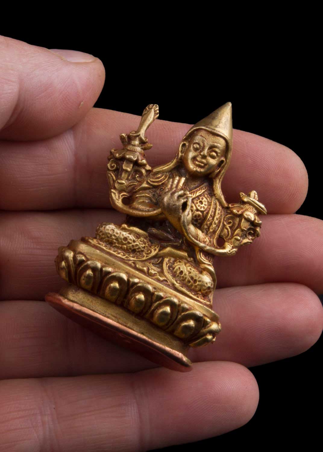 Set de statues Lama Tsongkhapa et ses disciples en alliage de cuivre – Transmission de la sagesse du bouddhisme tibétain