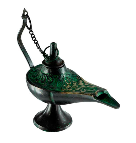 Lampe d’Aladin en Laiton 9,75 cm – Artisanat Indien