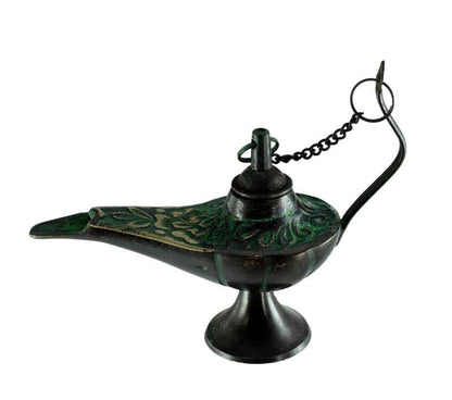 Lampe d’Aladin en Laiton 9,75 cm – Artisanat Indien