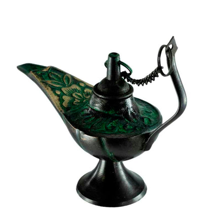 Lampe d’Aladin en Laiton 9,75 cm – Artisanat Indien