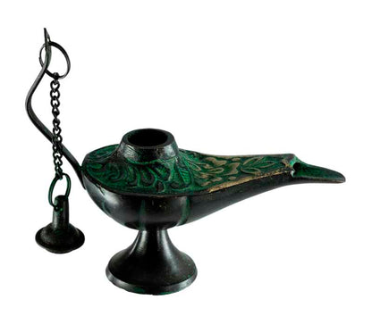 Lampe d’Aladin en Laiton 9,75 cm – Artisanat Indien