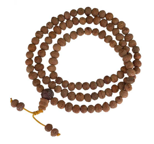 Mala Tibétain En Graines De Raktu – Collier Chapelet De Méditation