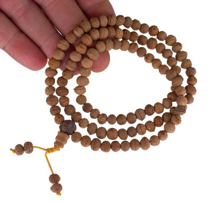 Mala Tibétain En Graines De Raktu – Collier Chapelet De Méditation