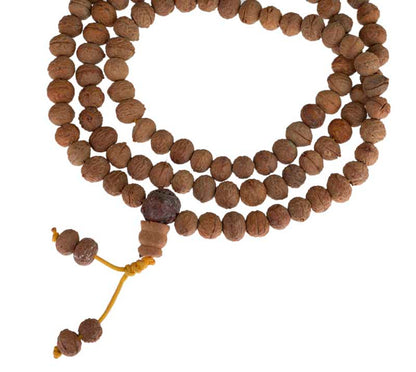 Mala Tibétain En Graines De Raktu – Collier Chapelet De Méditation