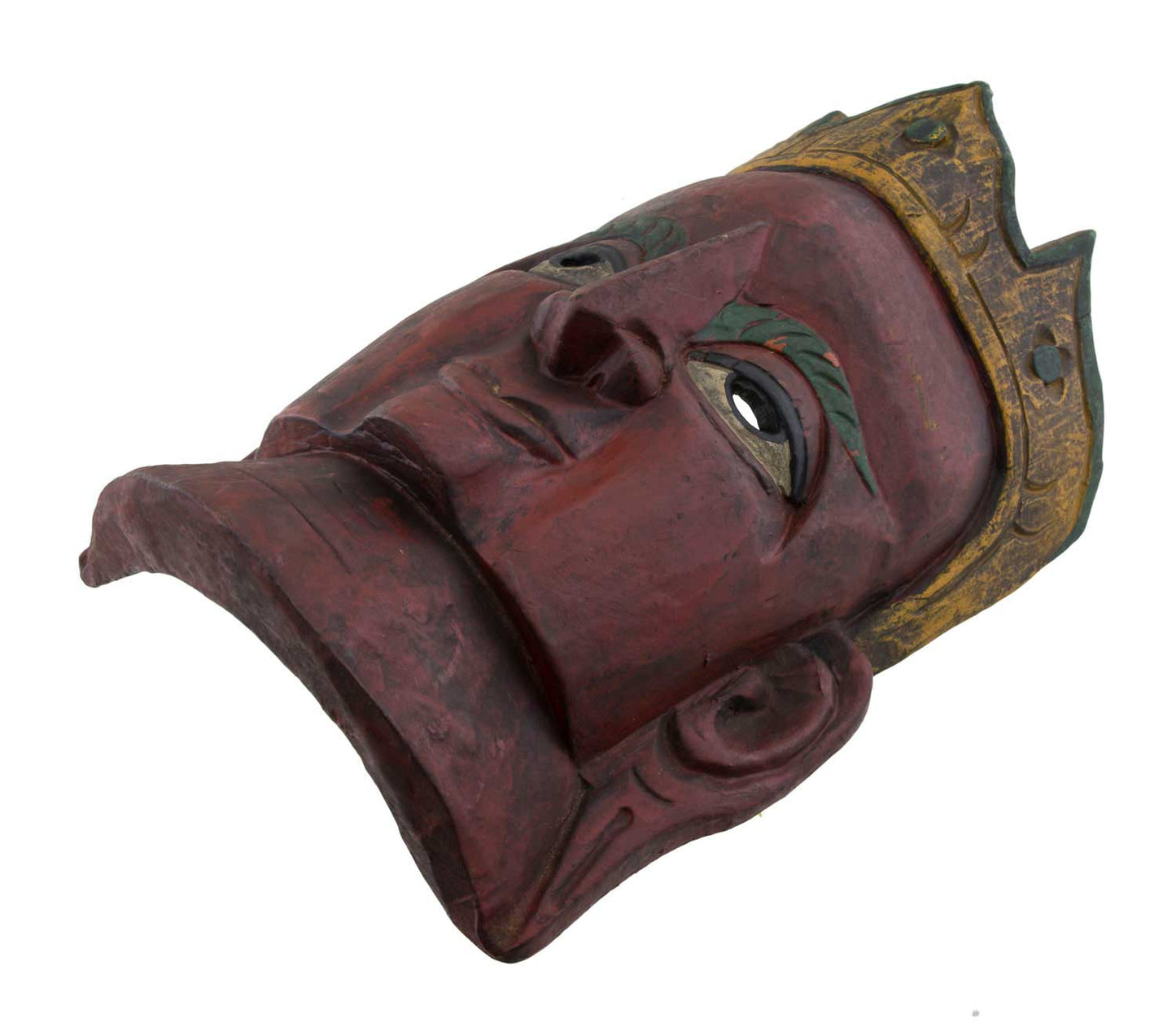 Ancien Masque Népalais Tantrique Et Bouddhique – Protecteur
