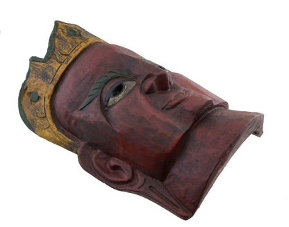 Ancien Masque Népalais Tantrique Et Bouddhique – Protecteur