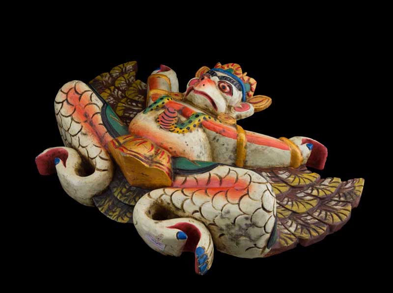 Masque Garuda Népalais – Aigle Khyung – Bouddhisme Tibétain