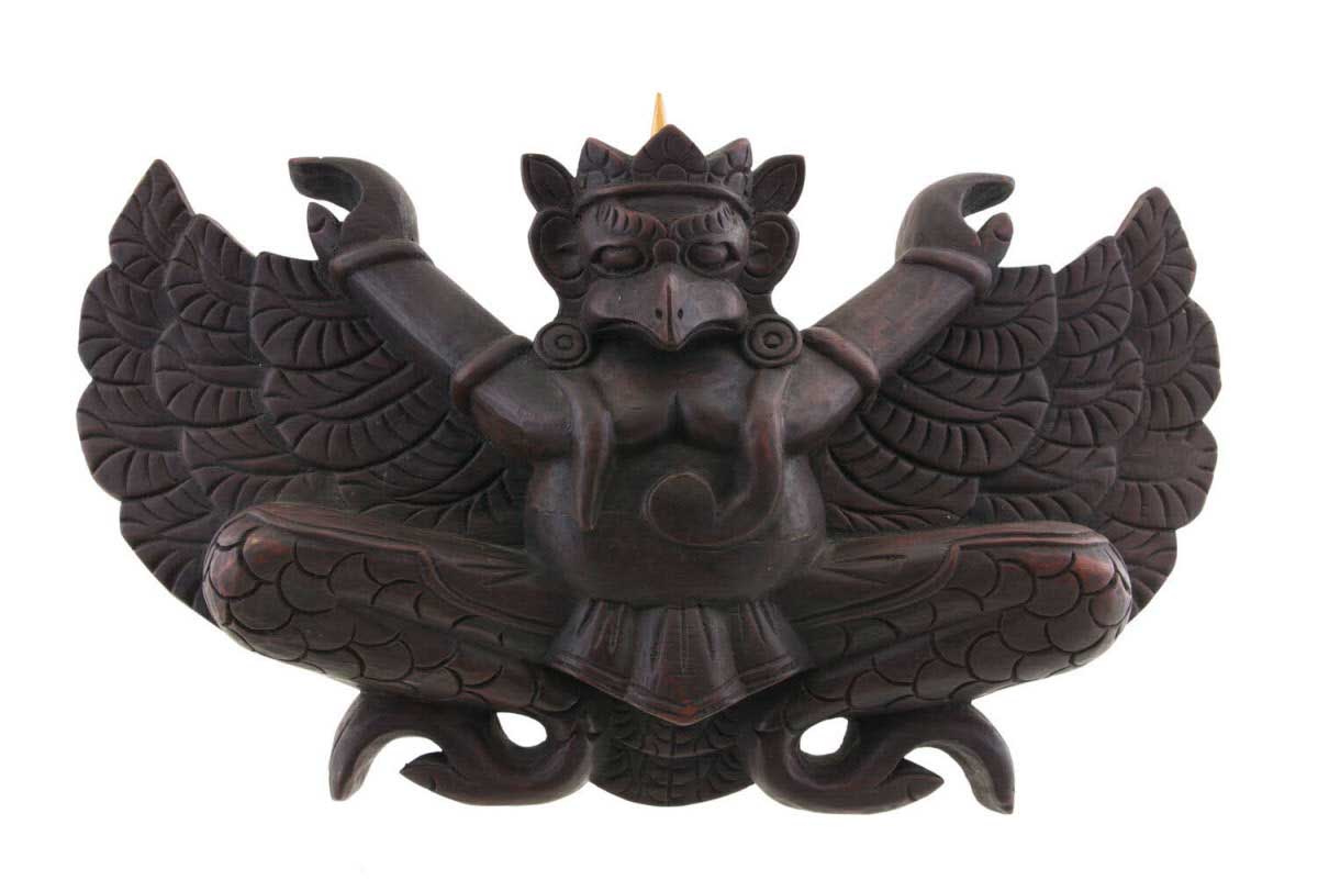 Masque Garuda Népalais – Aigle Khading Namding Khyung – Bouddhisme Tibétain