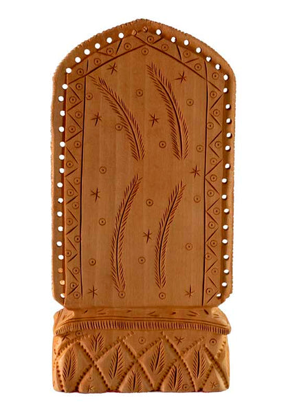 Statuette Shiva En Bois – Sculpture Spirituelle Artisanale Indienne