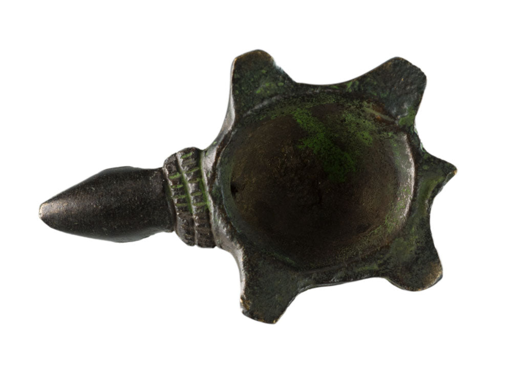 Figurine Tortue En Laiton – Statuette Ethnique Tribale Artisanale D’Inde
