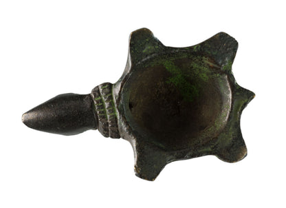 Figurine Tortue En Laiton – Statuette Ethnique Tribale Artisanale D’Inde