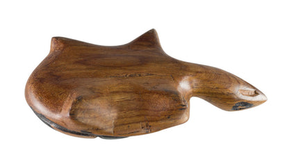 Figurine Tortue En Bois – Statue Artisanale Faite Main De Gambie