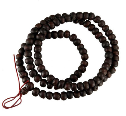 Ancien Mala Tibétain De Moine Bouddhiste – Phoenix Bodhi Tree En Graines De Bodhi Véritables