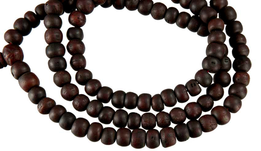 Ancien Mala Tibétain De Moine Bouddhiste – Phoenix Bodhi Tree En Graines De Bodhi
