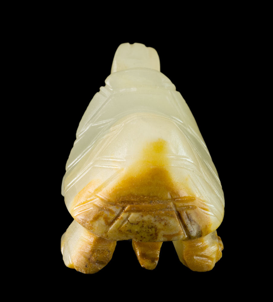 Figurine Tortue En Saponite – Sculpture En Pierre Faite Main D’Inde