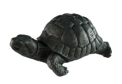 Figurine Tortue En Résine Noire – Symbole Asiatique De Longévité