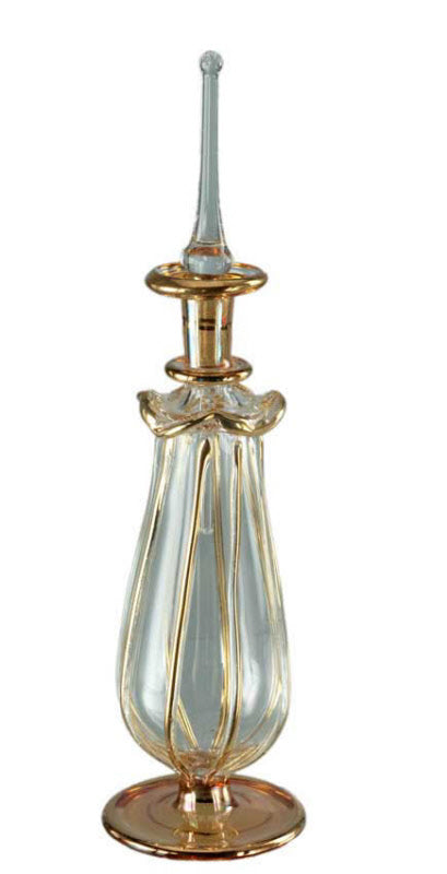 Flacon À Parfum En Verre Soufflé – Artisanat Égyptien