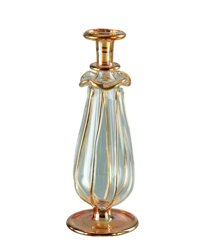 Flacon À Parfum En Verre Soufflé – Artisanat Égyptien