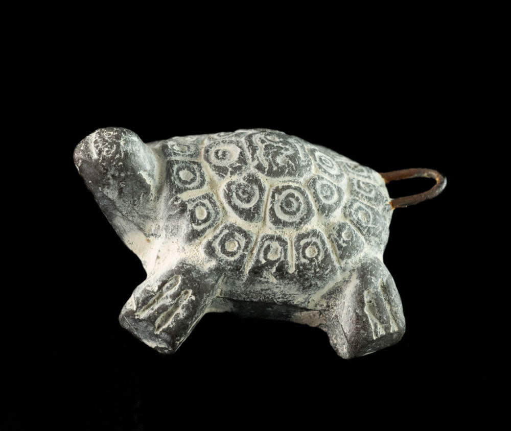 Pendentif Tortue En Céramique De Bolivie – Bijou Ethnique Artisanal