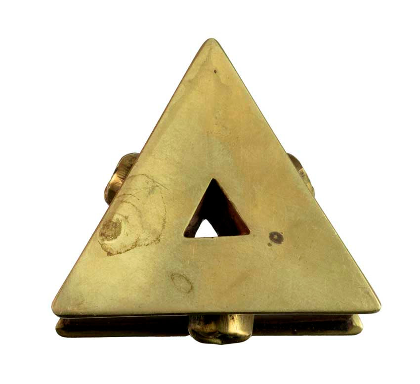 Support Phurba Vajrakila En Laiton Et Cuivre – Socle Rituel Tibétain