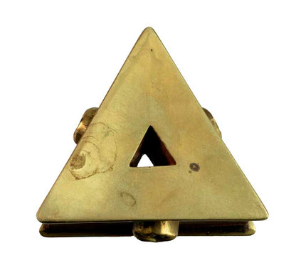 Support Phurba Vajrakila En Laiton Et Cuivre – Socle Rituel Tibétain