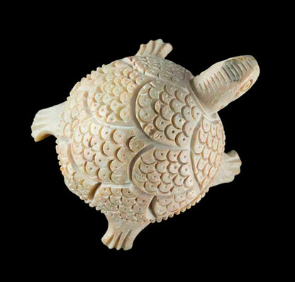 Figurine Tortue En Agate – Pierre Naturelle Faite Main Du Brésil