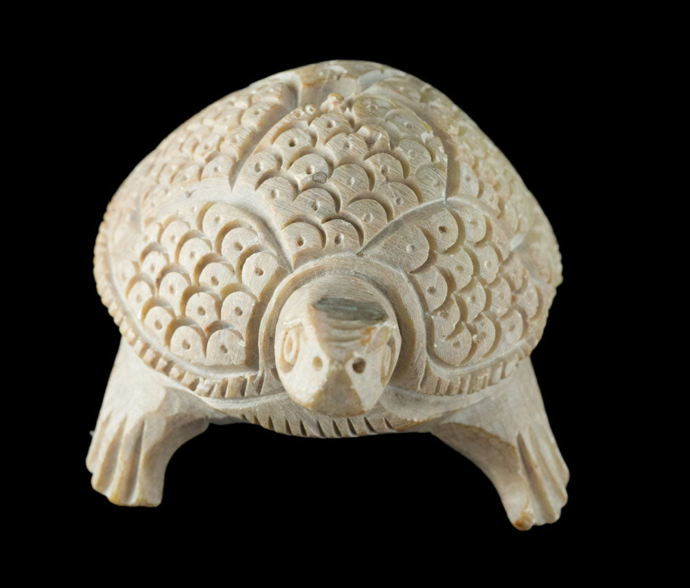 Figurine Tortue En Agate – Pierre Naturelle Faite Main Du Brésil