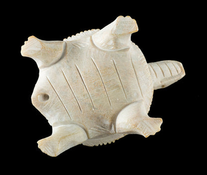 Figurine Tortue En Agate – Pierre Naturelle Faite Main Du Brésil