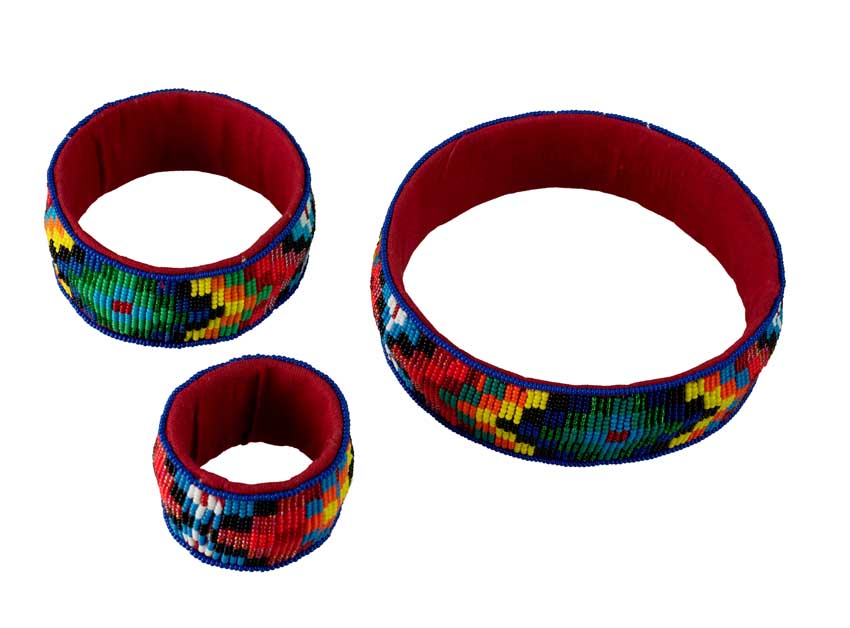 Mandala Tibétain À Offrande Avec Perles – Objet Rituel Du Bouddhisme Tibétain