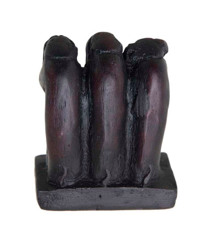 Figurine 3 Singes De La Sagesse – Résine