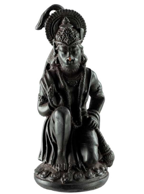 Statuette Hanuman En Résine 13,5 cm – Dieu Hindou, Roi Des Singes