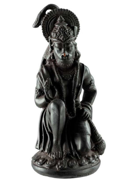 Statuette Hanuman En Résine 13,5 cm – Dieu Hindou, Roi Des Singes
