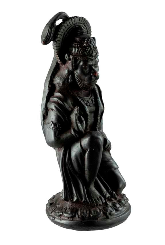 Statuette Hanuman En Résine 13,5 cm – Dieu Hindou, Roi Des Singes