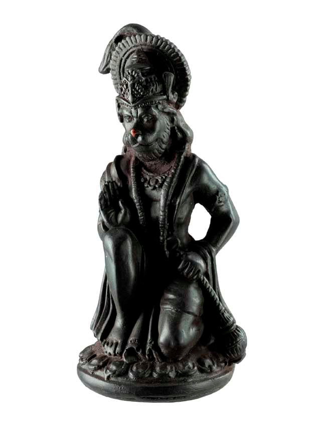 Statuette Hanuman En Résine 13,5 cm – Dieu Hindou, Roi Des Singes