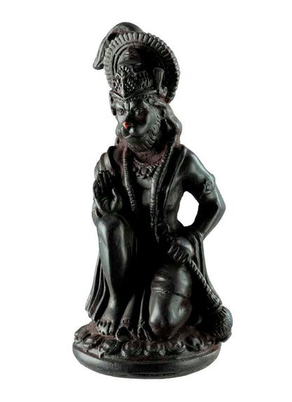 Statuette Hanuman En Résine 13,5 cm – Dieu Hindou, Roi Des Singes