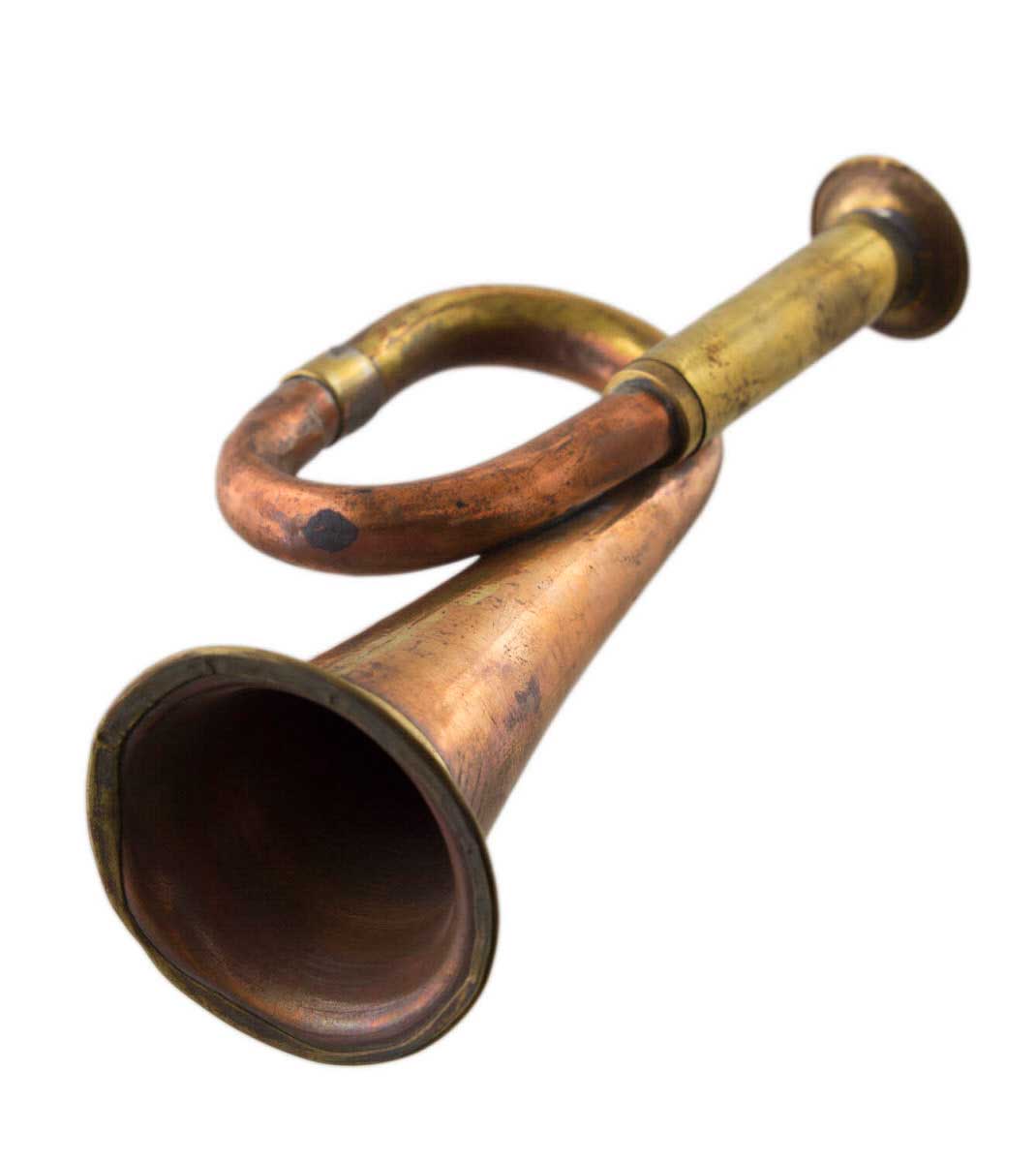 Mini Clairon Trompette En Cuivre – Instrument Vintage Indien