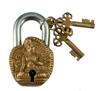 Cadenas Décoratif Bouddha Gautama Avec Mantra Om Mani Padme Hum – Artisanat Du Népal