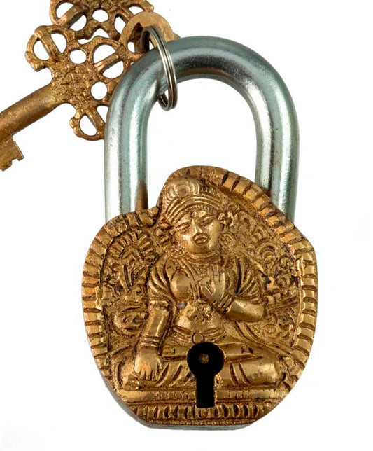 Cadenas Décoratif Bouddha Gautama Avec Mantra Om Mani Padme Hum – Artisanat Du Népal