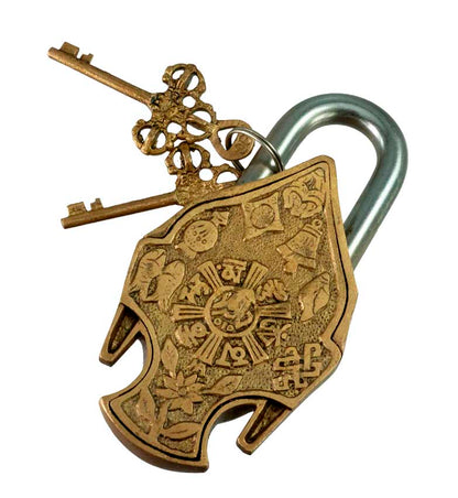 Cadenas Décoratif Bouddha Avec Mantra Om Mani Padme Hum – Artisanat Du Népal