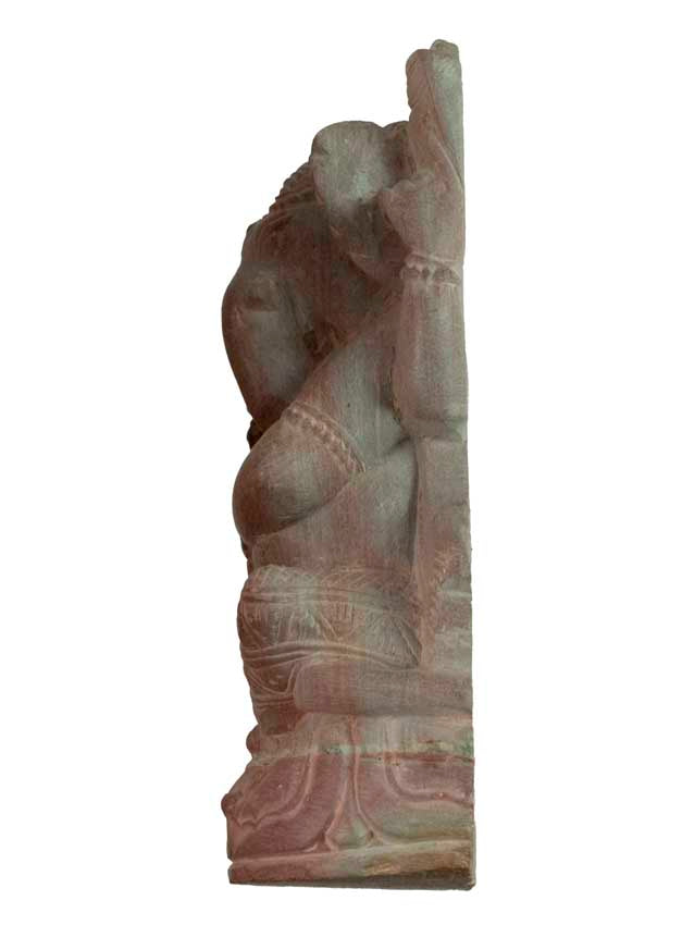 Statuette Ganesh En Pierre Ollaire – Artisanat Indien De Varanasi