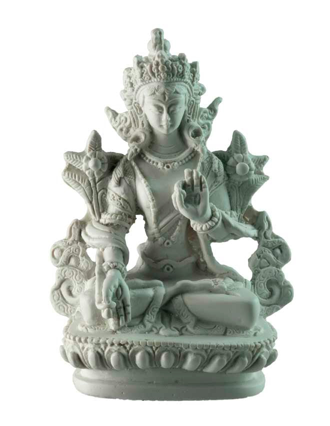 Statue Bouddhiste Tara En Résine – Symbole De Méditation Et D’Harmonie Du Népal