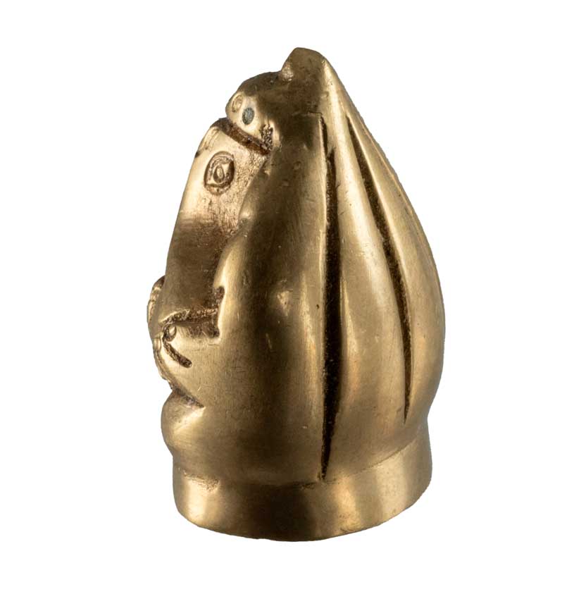 Statuette Ganesh en Laiton – Petite Statue Hindoue de Ganesh