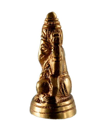 Statuette Ganesh en Laiton – Petite Statue Hindoue de Ganesha