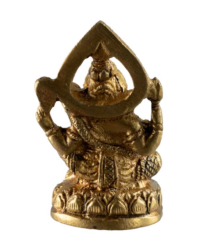Statuette Ganesh en Laiton – Statue Hindoue de Ganesha