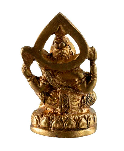 Statuette Ganesh en Laiton – Statue Hindoue de Ganesha