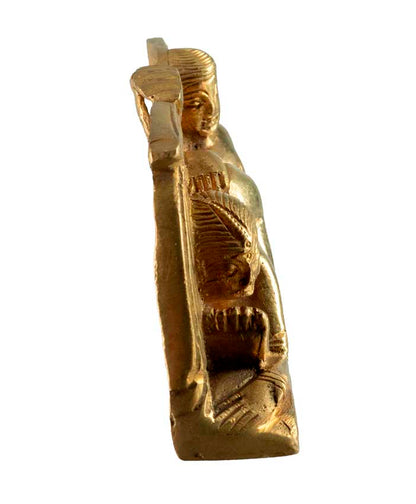 Statuette Kamasutra En Laiton – Sculpture Artisanale Indienne