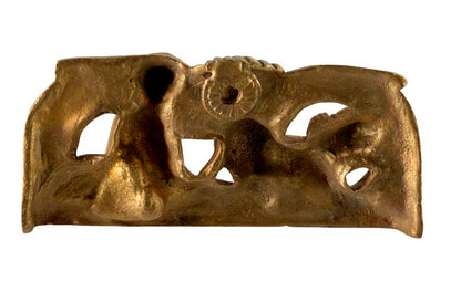 Statuette Kamasutra En Laiton – Sculpture Artisanale Indienne