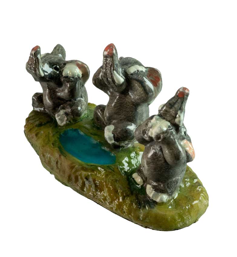 Éléphant De La Sagesse – Figurine En Résine